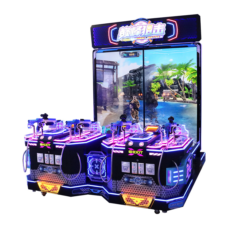75” Peak Sniper – Simulator Arcade de Tir pentru 4 Jucători