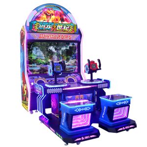 Dinosaur Century – Simulator Arcade de Tir cu Dinozauri pentru 2 Jucători