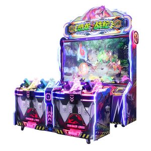 Dinosaur Wars – Simulator Arcade de Tir cu Dinozauri pentru 4 Jucători